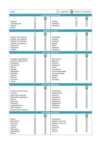 Omslag van het boek met de titel 'Kok basis: aftekenkaart technieken (voor KOK BASIS 2)'