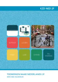 Omslag van het leerwerkboek voor 'Generieke vakken' met de titel 'Maatwerk Toewerken naar Nederlands 2F'