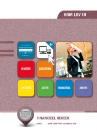 Omslag van de digitale licentie van het leerwerkboek 'Mbo: Ondernemer horeca bakkerij' met de titel 'E-Licentie: Financieel Beheer'