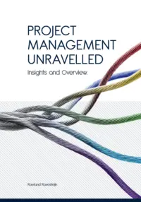Omslag van het leerwerkboek voor 'Maatwerk' met de titel 'Project Management Unravelled'