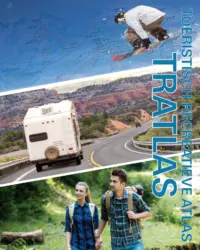 Omslag van het leerwerkboek voor 'Mbo: Travel, Leisure & Hospitality' met de titel 'Tratlas: Nederland, Europa en de Werelddelen'