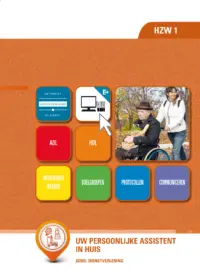 Omslag van het leerwerkboek voor 'Mbo: Dienstverlening (niveau 2)' met de titel 'Uw persoonlijke assistent in huis!'