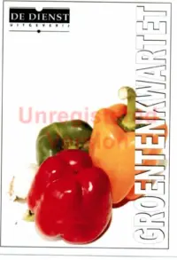 Omslag van het boek met de titel 'Kwartetspel Groente'