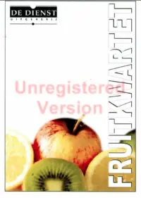 Omslag van het boek met de titel 'Kwartetspel Fruit'