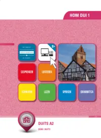 Omslag van het leerwerkboek met de titel 'Duits A2'