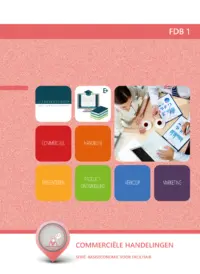 Omslag van het leerwerkboek voor 'Mbo: Facilitair leidinggeven' met de titel 'Commerciële handelingen'