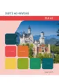 Omslag van het leerwerkboek met de titel 'Duits grammatica'