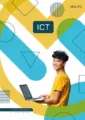 Omslag van het leerwerkboek voor 'Vmbo: Media, vormgeving & ICT' met de titel 'Audiovisuele vormgeving en productie'
