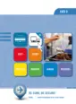 Omslag van het leerwerkboek voor 'Mbo: Dienstverlening in de luchtvaart' met de titel 'Airside services'