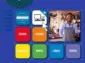 Omslag van het leerwerkboek voor 'Vmbo: Economie & ondernemen' met de titel 'Distributie'