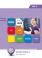Omslag van het leerwerkboek voor 'Generieke vakken' met de titel 'Oefenbundel Rekenvaardigheid 1F'