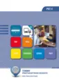 Omslag van het leerwerkboek voor 'Mbo: Travel, Leisure & Hospitality' met de titel 'Receptionist: Frontoffice hotellerie en vakantiepark'