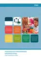 Omslag van het leerwerkboek voor 'Mbo: Pedagogisch werk' met de titel 'Pedagogisch werk: Basisboek'