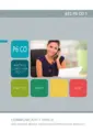 Omslag van het leerwerkboek voor 'Mbo: Business services' met de titel 'Marketing & Communication Specialist: Communicatie 2'
